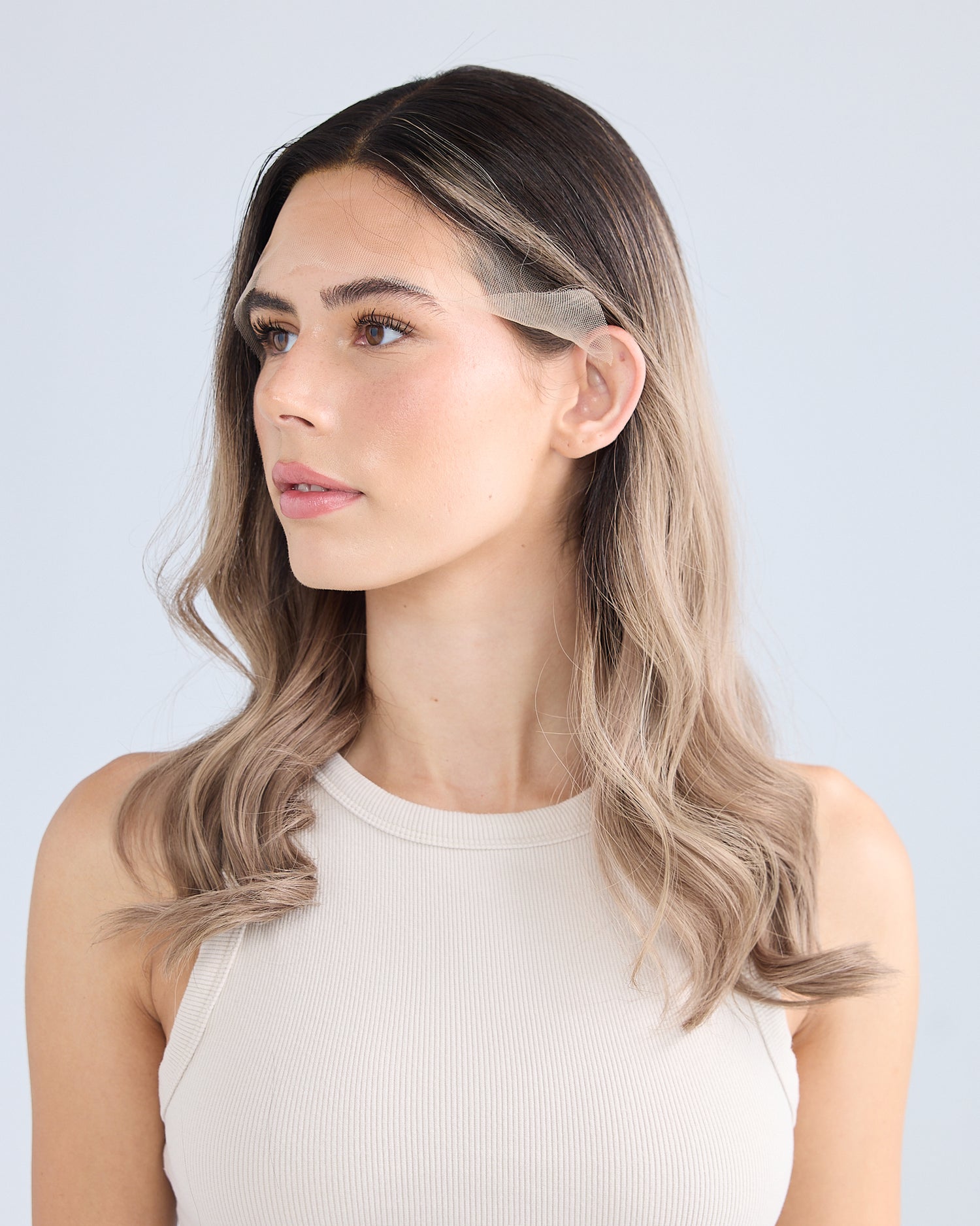 Second Chance // Dark Ash Balayage // M Cap // Luxe Wig // 20 Inches