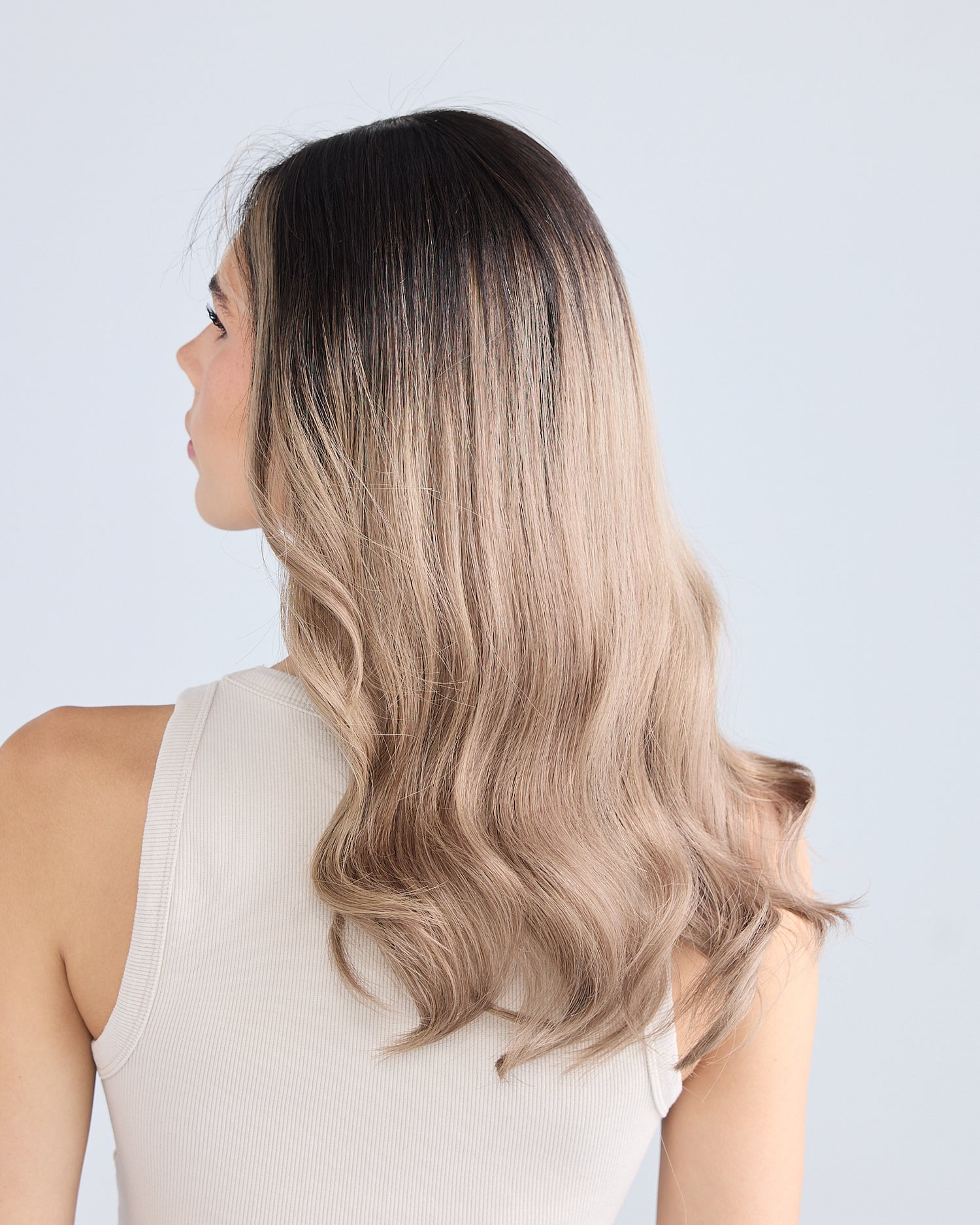 Second Chance // Dark Ash Balayage // M Cap // Luxe Wig // 20 Inches
