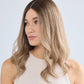 QUIET BRONDE // LACE TOPPER // 18 INCHES // 7x7 CAP