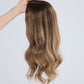 QUIET BRONDE // LACE TOPPER // 18 INCHES // 8x8 CAP