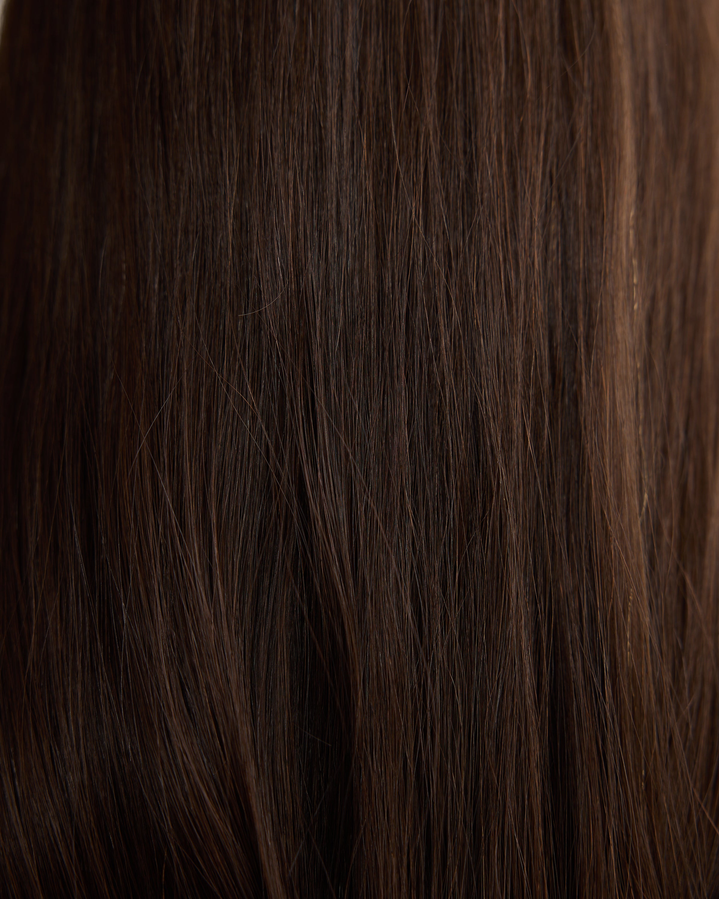 NATURAL DEEP BRUNETTE // LACE TOPPER // 24 INCHES // 8x8 CAP
