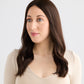 NATURAL DEEP BRUNETTE // LACE TOPPER // 18 INCHES // 8x8 CAP