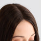 NATURAL DEEP BRUNETTE // LACE TOPPER // 18 INCHES // 8x8 CAP