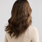 BRUNETTE GLOW // LACE TOPPER // 16 INCHES // 7x7 CAP
