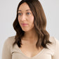 DARK COCOA BLEND // LACE TOPPER // 16 INCHES // 8x8 CAP