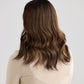 DARK COCOA BLEND // LACE TOPPER // 16 INCHES // 8x8 CAP