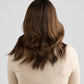 DARK COCOA BLEND // LACE TOPPER // 16 INCHES // 8x8 CAP