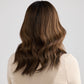 DARK COCOA BLEND // LACE TOPPER // 16 INCHES // 8x8 CAP