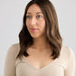 BRUNETTE GLOW // LACE TOPPER // 16 INCHES // 8x8 CAP
