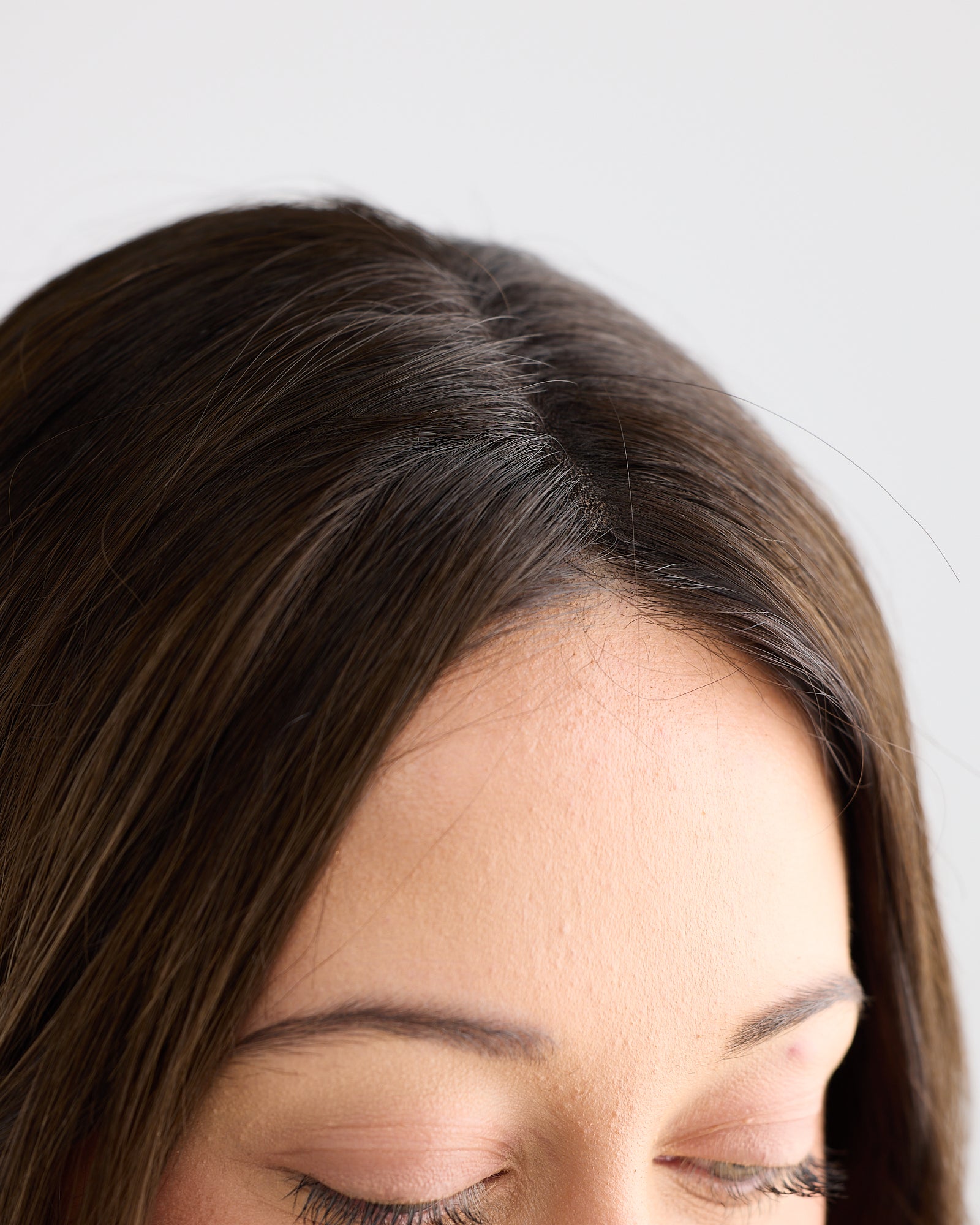 BRUNETTE GLOW // LACE TOPPER // 20 INCHES // 8x8 CAP