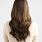 BRUNETTE GLOW // LACE TOPPER // 20 INCHES // 8x8 CAP