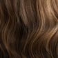 BRUNETTE GLOW // LACE TOPPER // 20 INCHES // 8x8 CAP