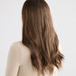 DARK HIGHLIGHTED BRUNETTE // LACE TOPPER // 20 INCHES // 8x8 CAP
