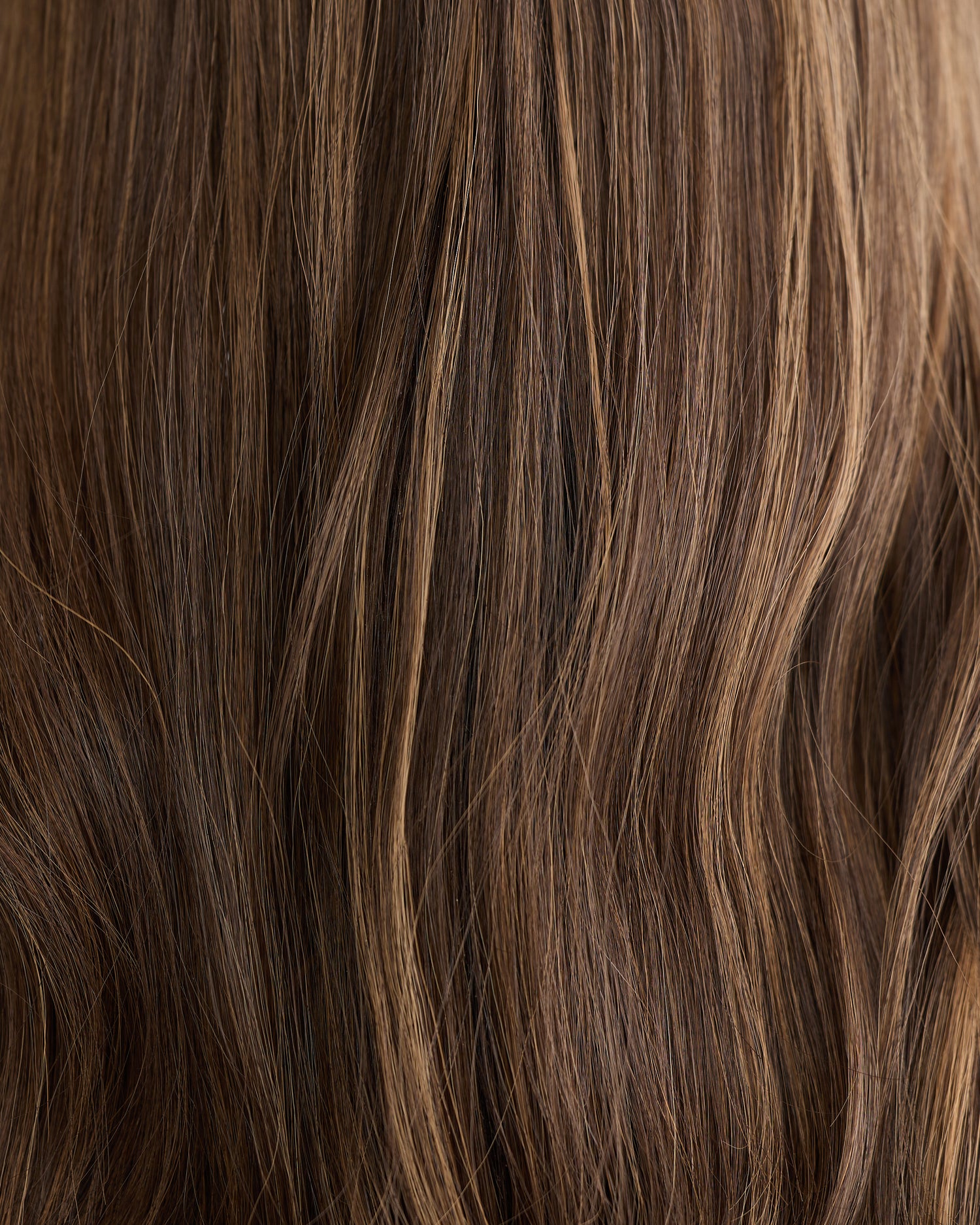 DARK HIGHLIGHTED BRUNETTE // LACE TOPPER // 20 INCHES // 8x8 CAP