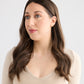 DARK HIGHLIGHTED BRUNETTE // LACE TOPPER // 20 INCHES // 8x8 CAP