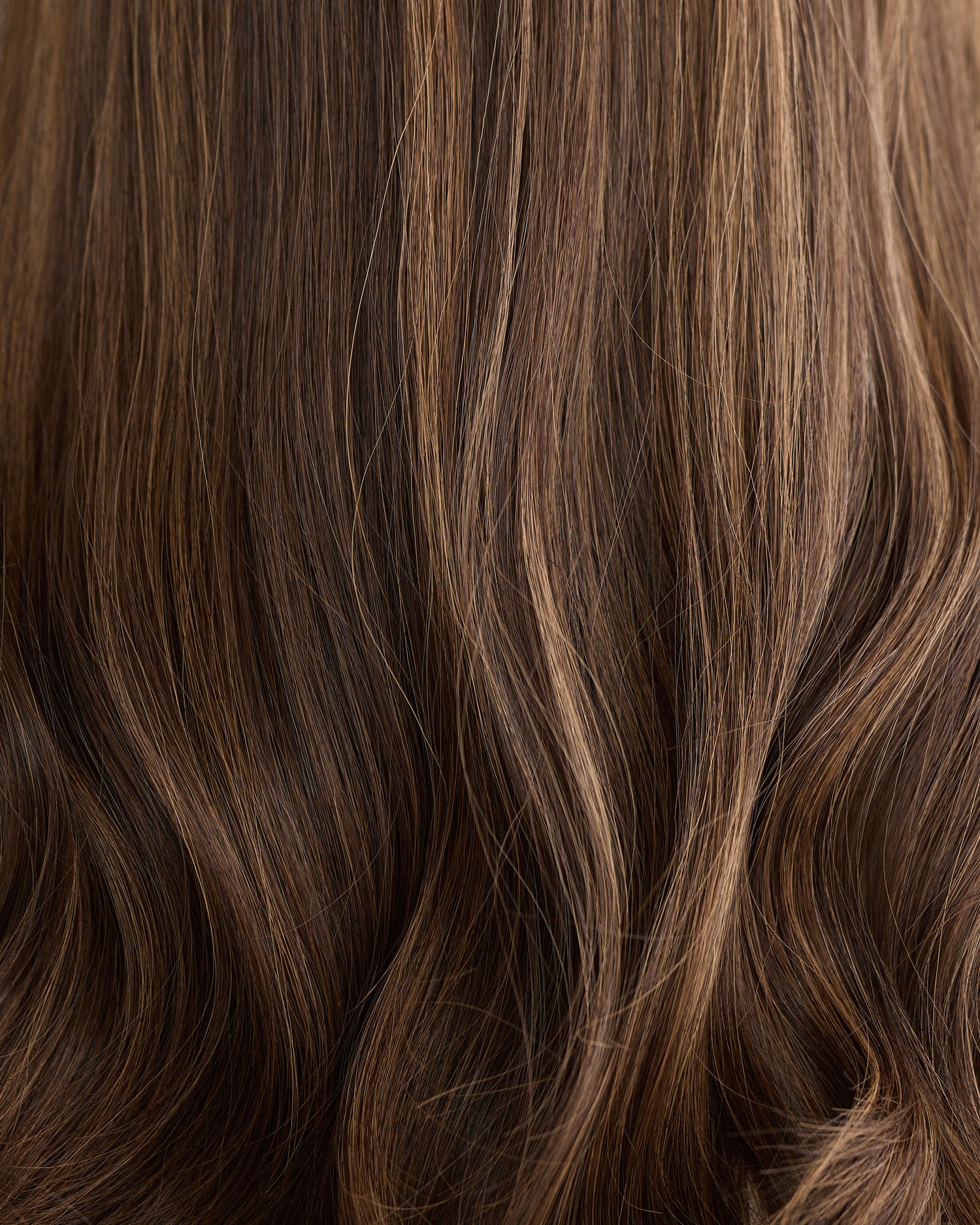 DARK HIGHLIGHTED BRUNETTE // LACE TOPPER // 20 INCHES // 8x8 CAP
