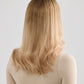 SOFT SANDY BLONDE // LACE TOPPER // 18 INCHES // 7x7 CAP