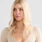 BARELY BLONDE // LACE TOPPER // 18 INCHES // 8x8 CAP