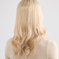 BARELY BLONDE // LACE TOPPER // 18 INCHES // 8x8 CAP