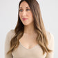 MOCHA BALAYAGE // LACE TOPPER // 20 INCHES // 8x8 CAP