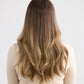 MOCHA BALAYAGE // LACE TOPPER // 20 INCHES // 8x8 CAP