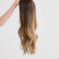 MOCHA BALAYAGE // LACE TOPPER // 20 INCHES // 8x8 CAP
