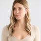 VANILLA SWIRL // LACE TOPPER // 18 INCHES // 8x8 CAP