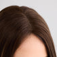 SOFT HIGHLIGHTED BRUNETTE // LACE TOPPER // 16 INCHES // 8x8 CAP