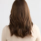SOFT HIGHLIGHTED BRUNETTE // LACE TOPPER // 16 INCHES // 8x8 CAP