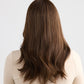 SOFT HIGHLIGHTED BRUNETTE // LACE TOPPER // 18 INCHES // 8x8 CAP