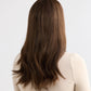 SOFT HIGHLIGHTED BRUNETTE // LACE TOPPER // 18 INCHES // 8x8 CAP