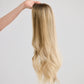 LIGHT DIMENSIONAL BLONDE // LACE TOPPER // 16 INCHES // 7x7 CAP