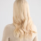 BARELY BLONDE // LACE TOPPER // 20 INCHES // 7x7 CAP