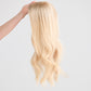 BARELY BLONDE // LACE TOPPER // 20 INCHES // 7x7 CAP