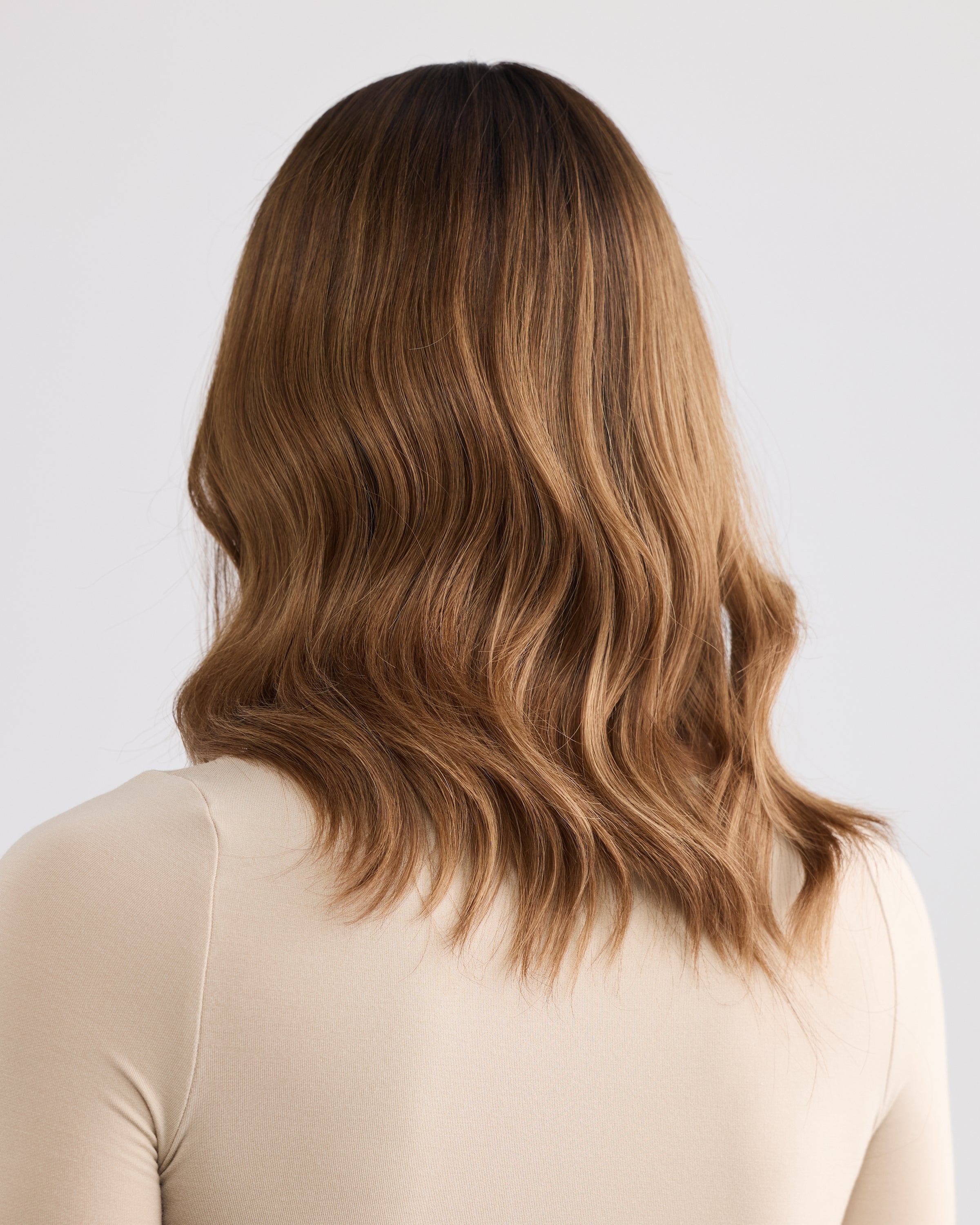 GOLDEN BRUNETTE // LACE TOPPER