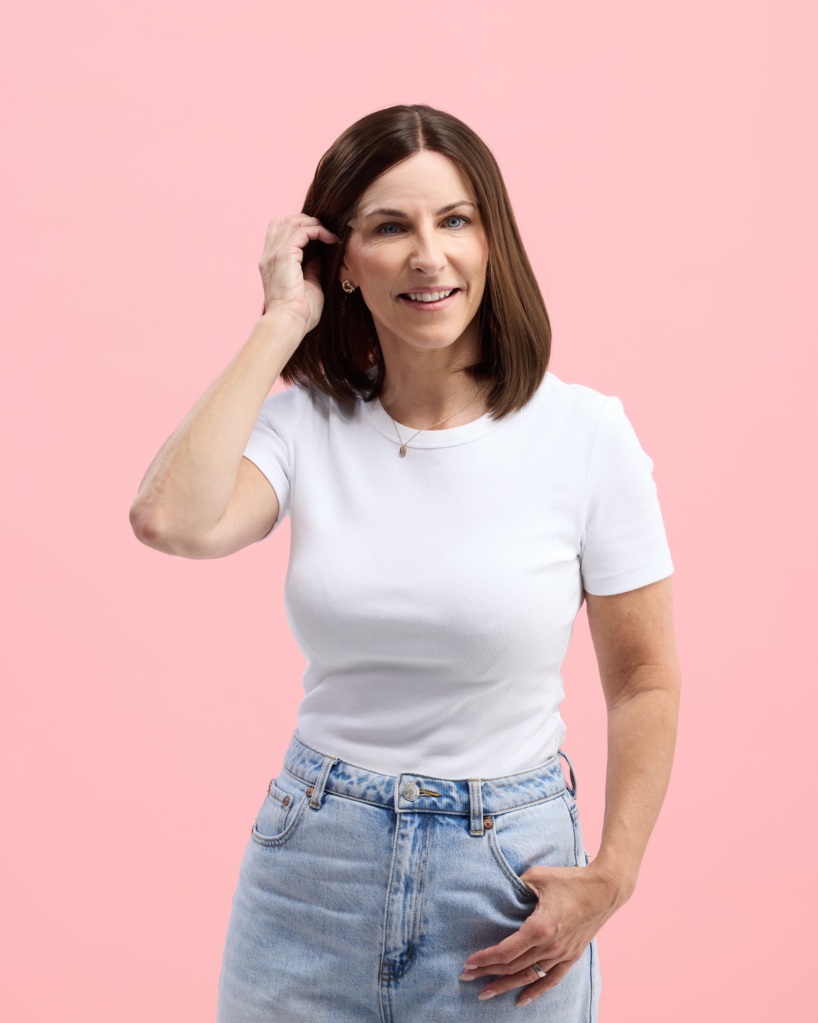 Fudgy Brunette // The Lusta Lace Wig