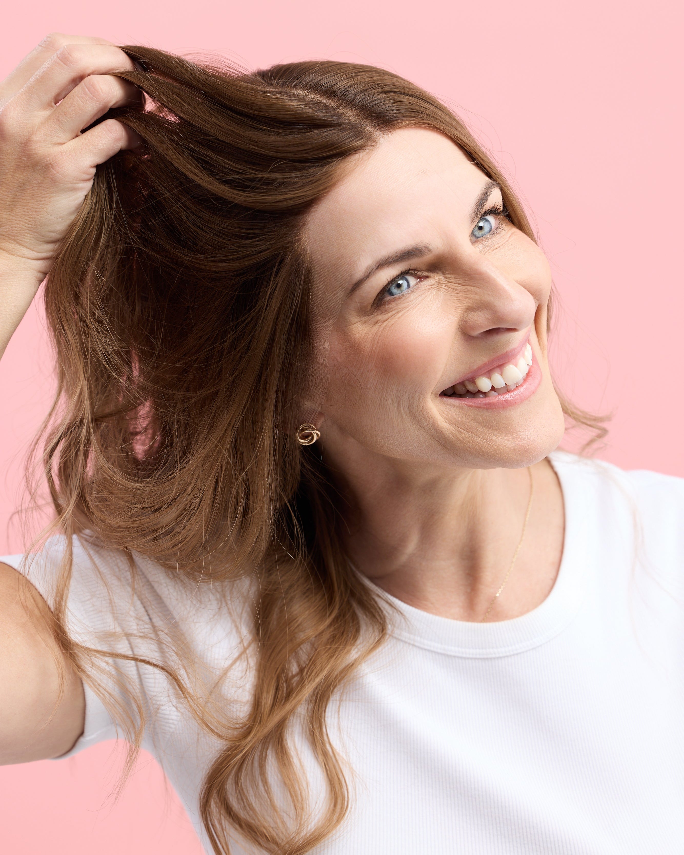 Cinnamon Brunette // The Lusta Lace Wig