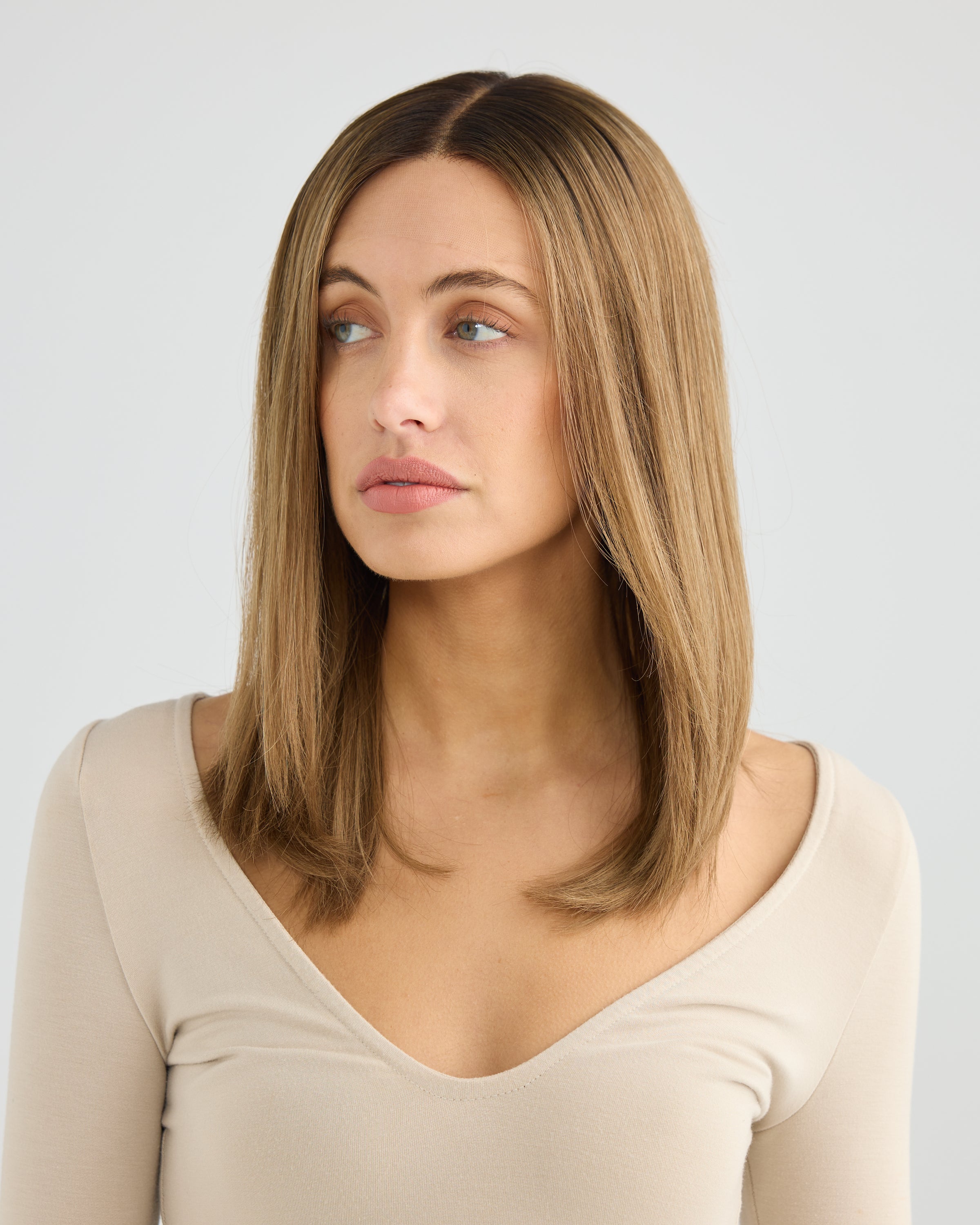 Melted Brunette // The Lusta Lace Wig