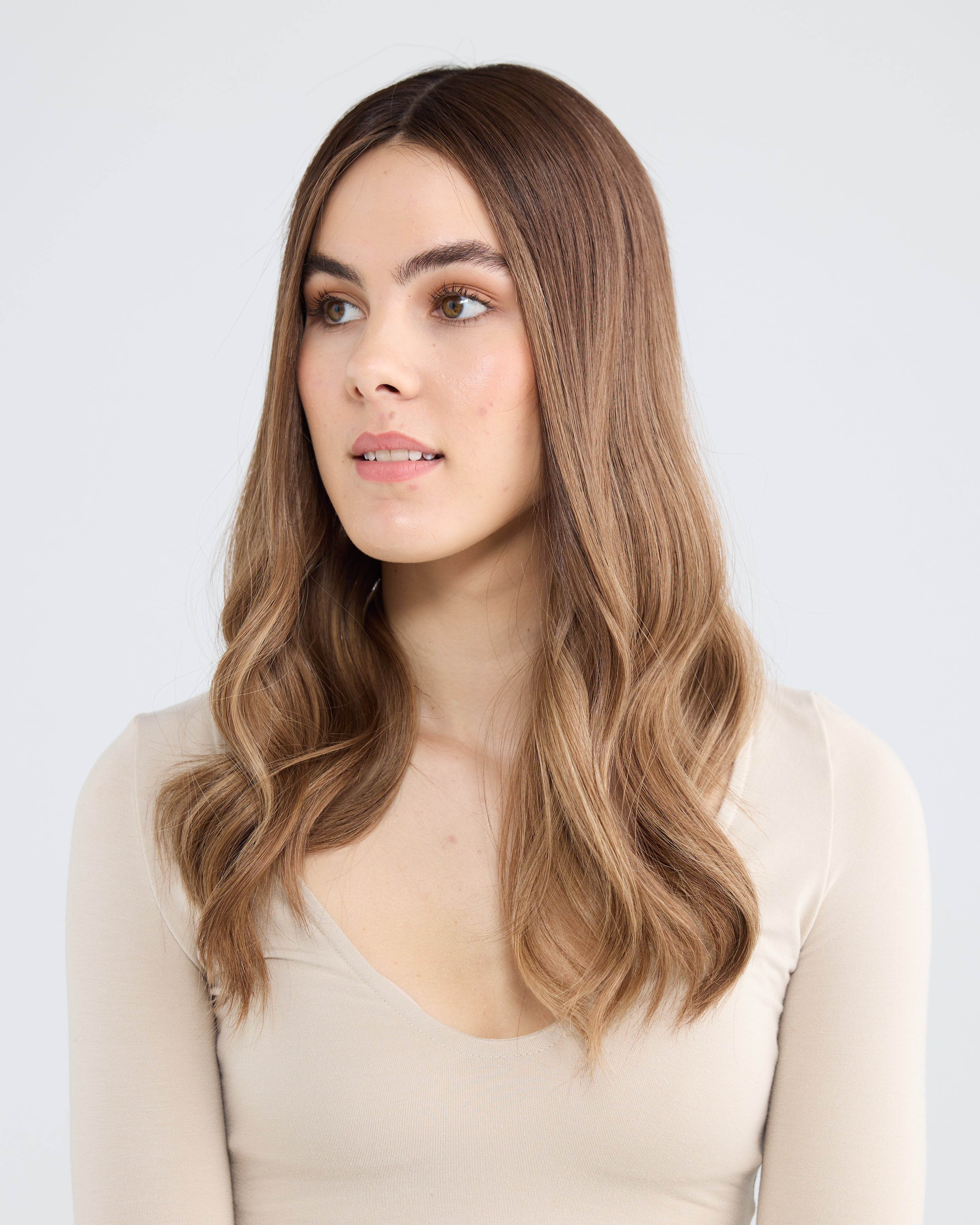 Milk Tea // Illusion Lace Topper