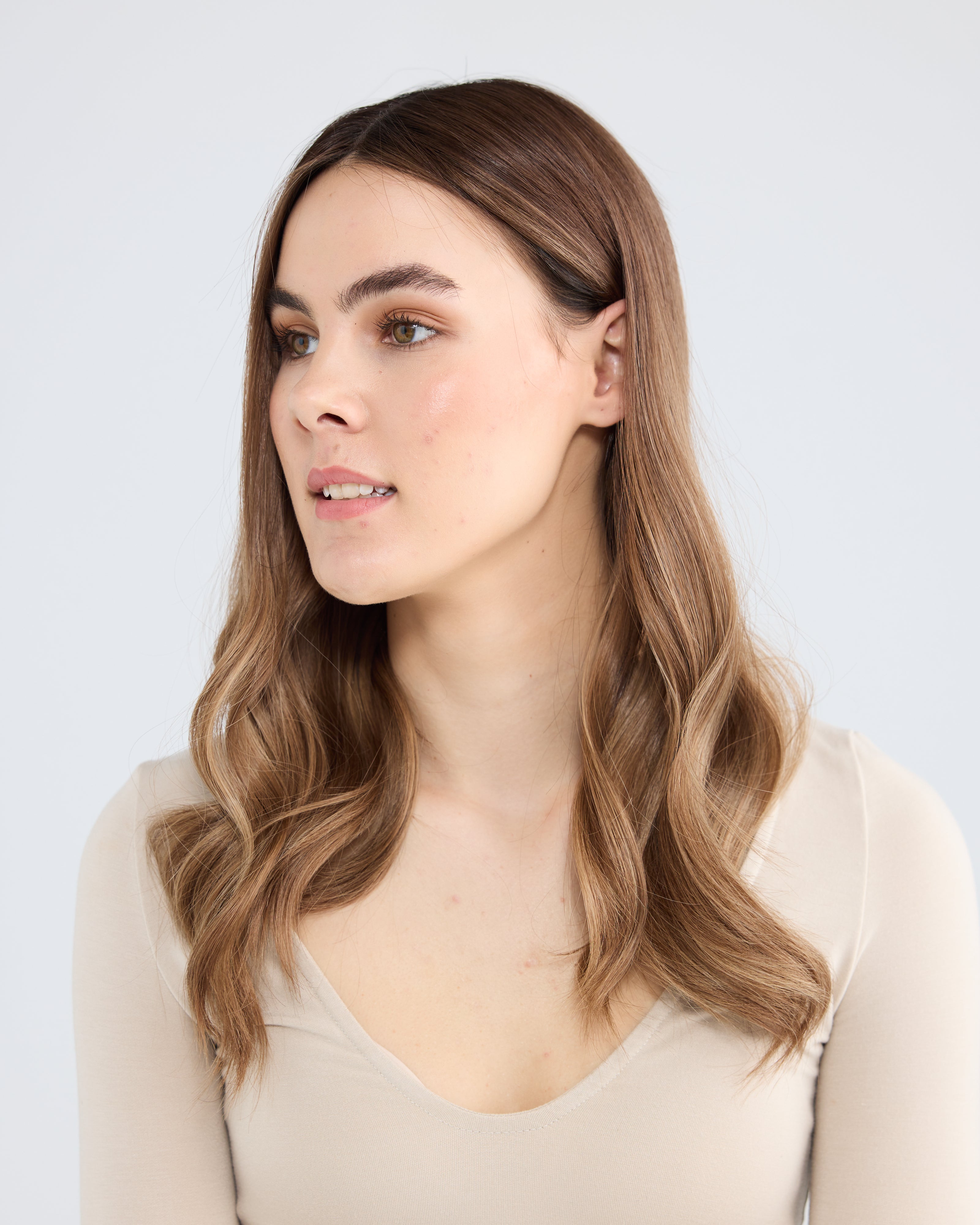 Milk Tea // Illusion Lace Topper