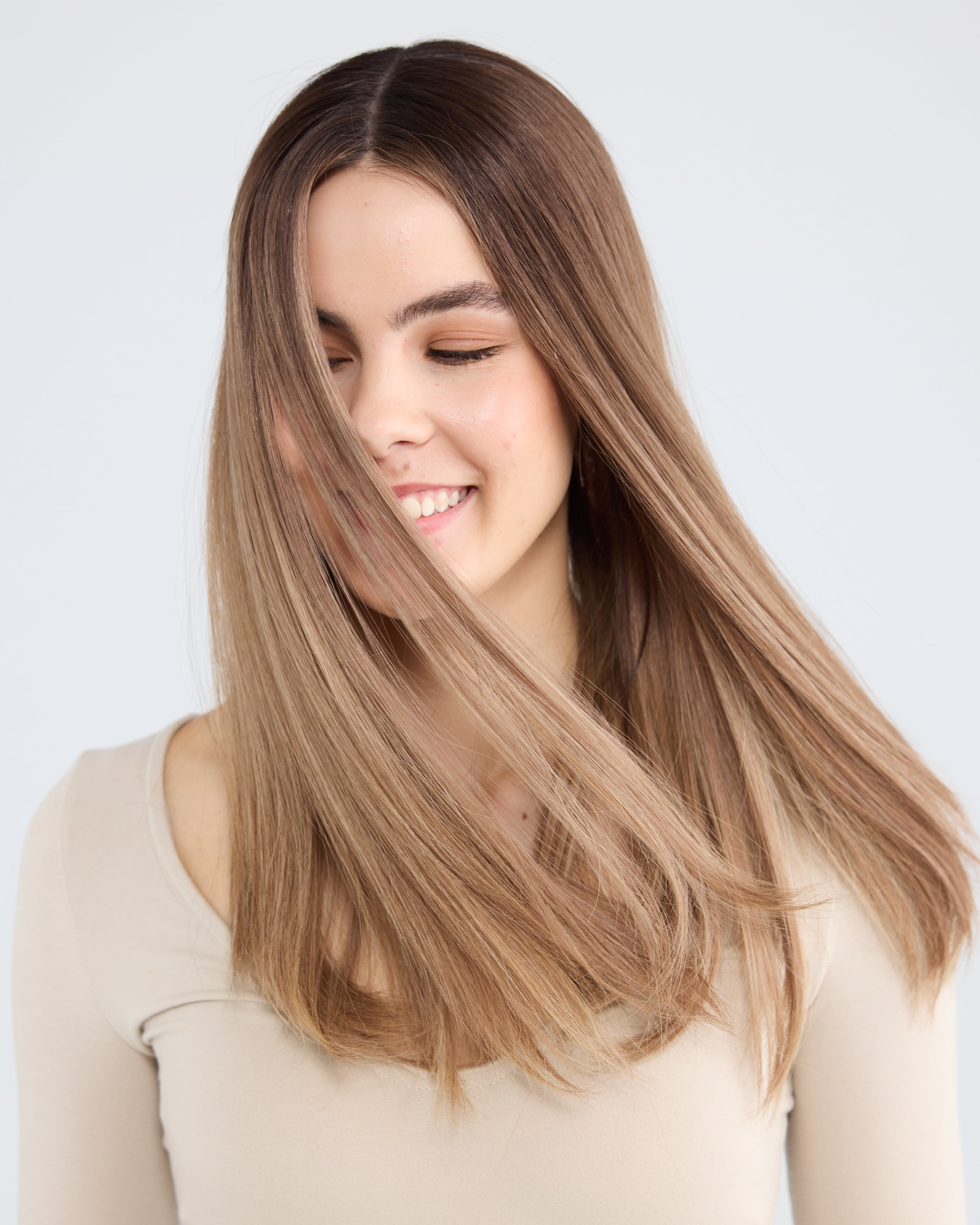 Milk Tea // Illusion Lace Topper