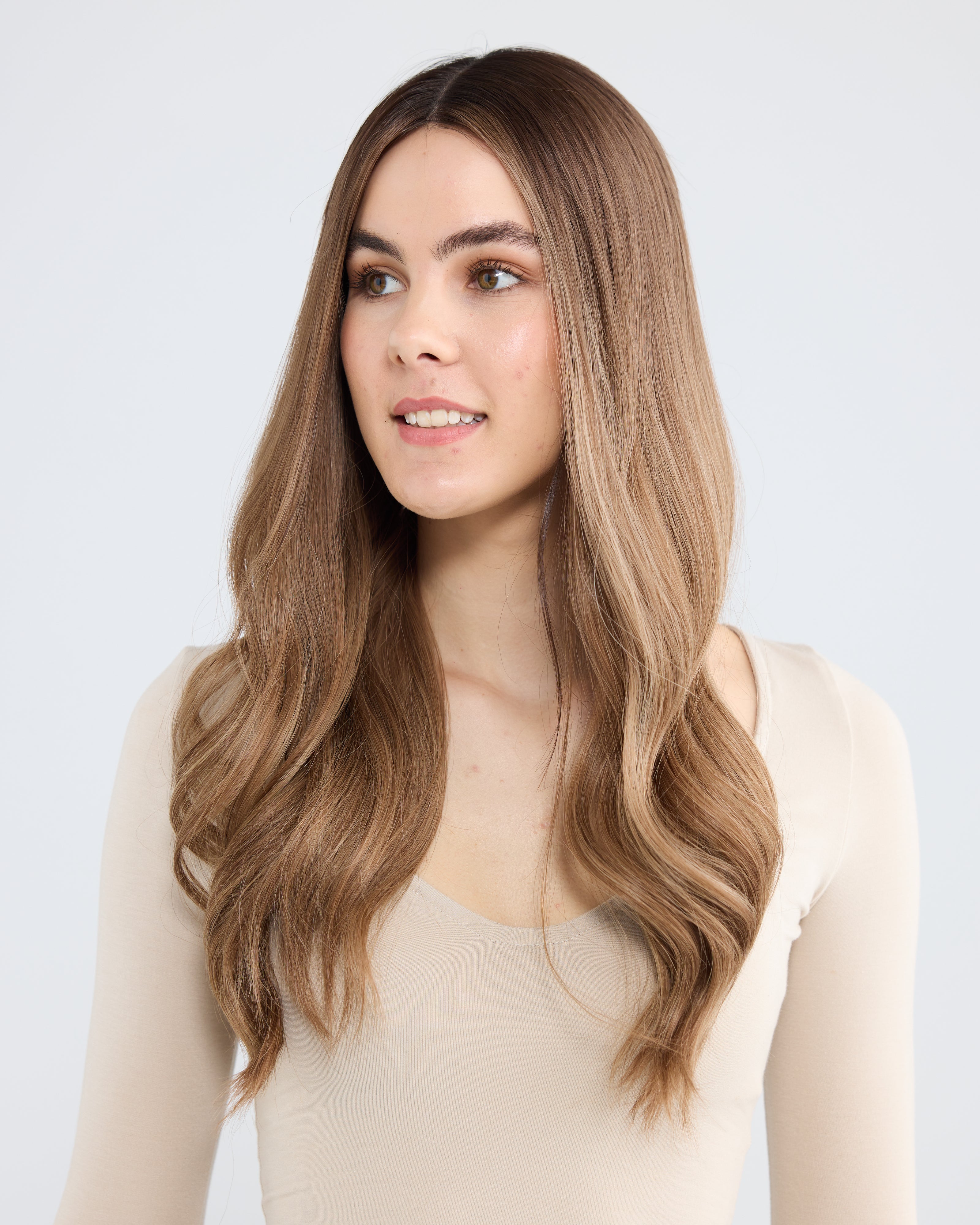 Milk Tea // Illusion Lace Topper