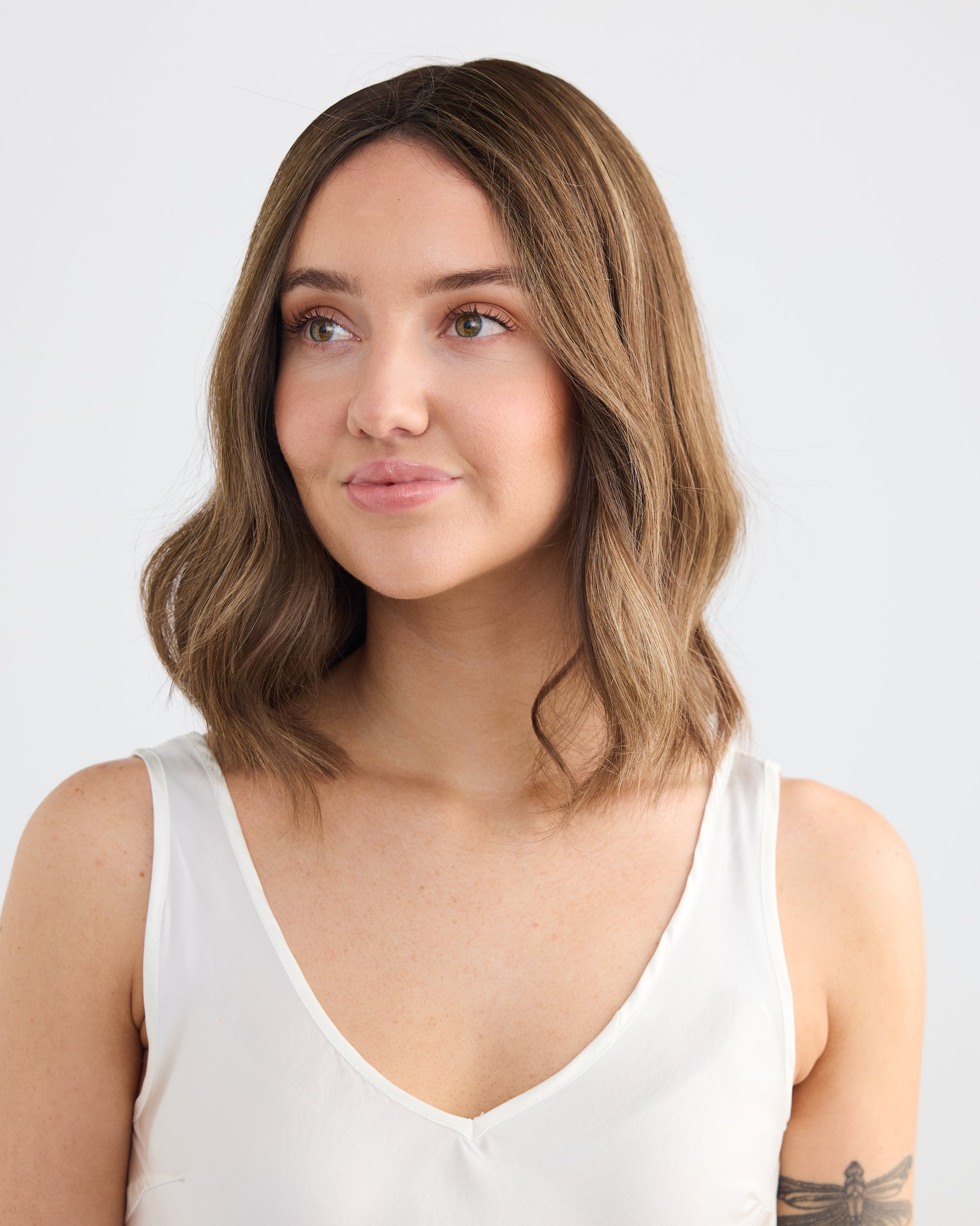 Mocha Brunette // Lusta Silk Topper
