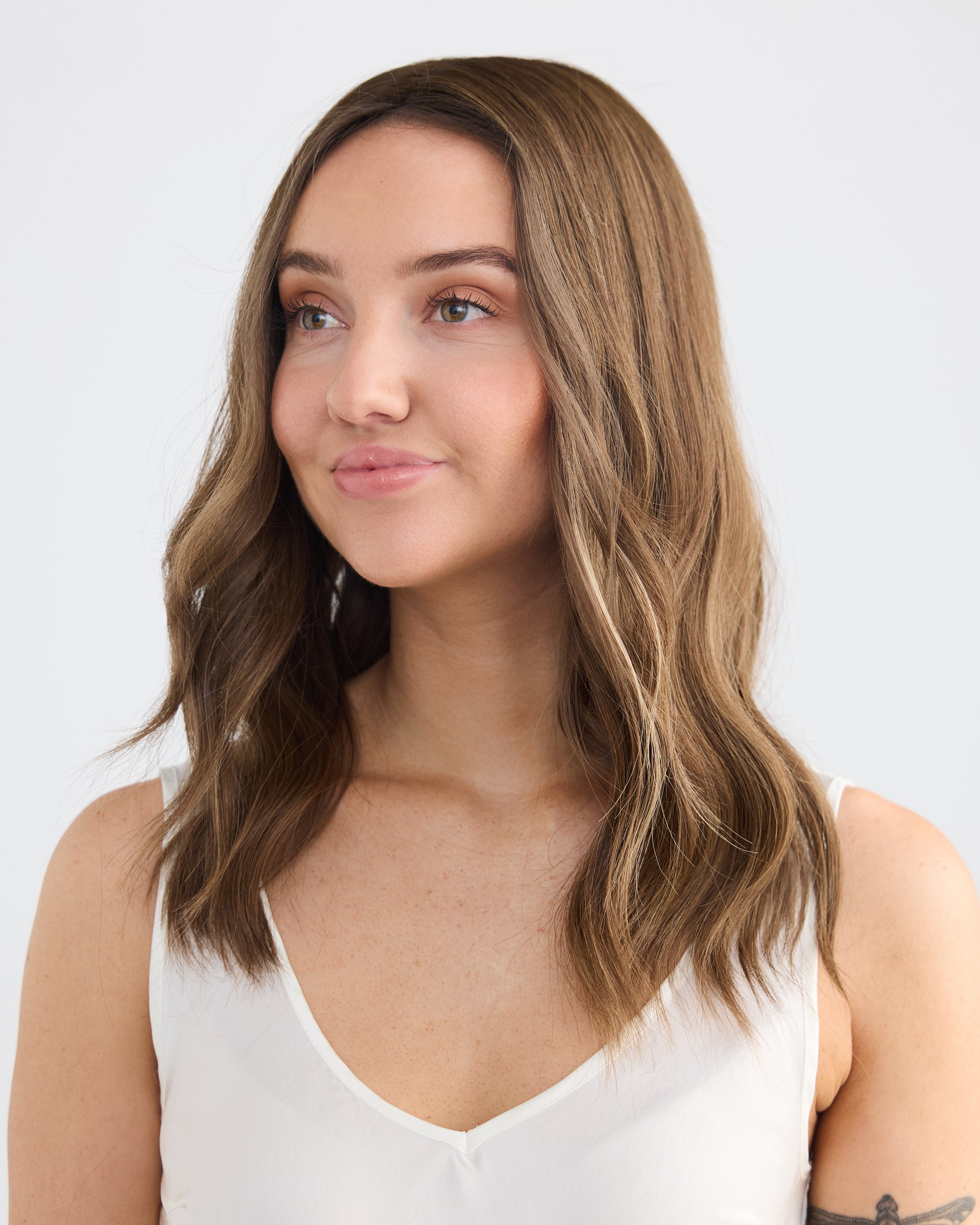 Mocha Brunette // Lusta Silk Topper