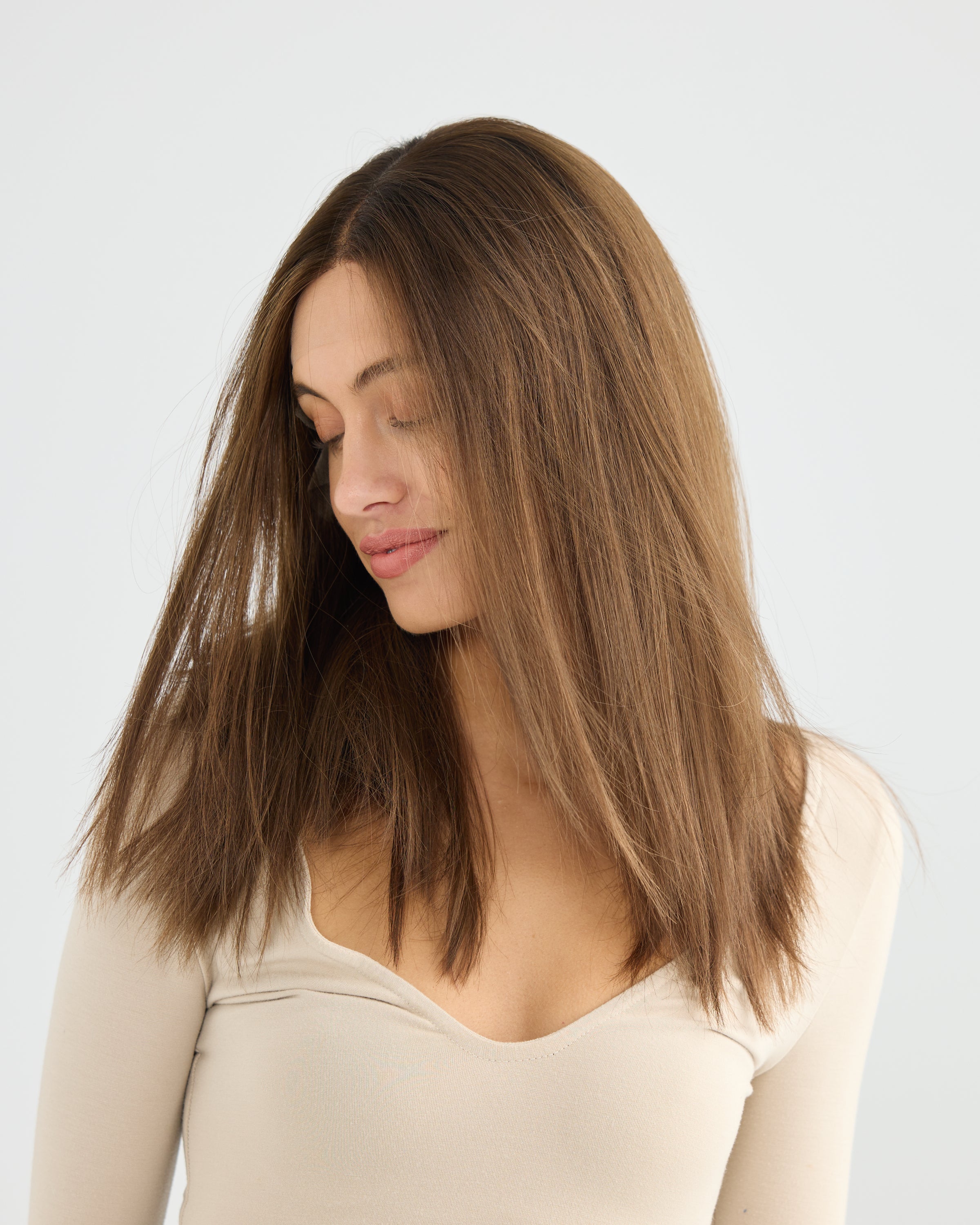 Mocha Brunette // The Lusta Lace Wig