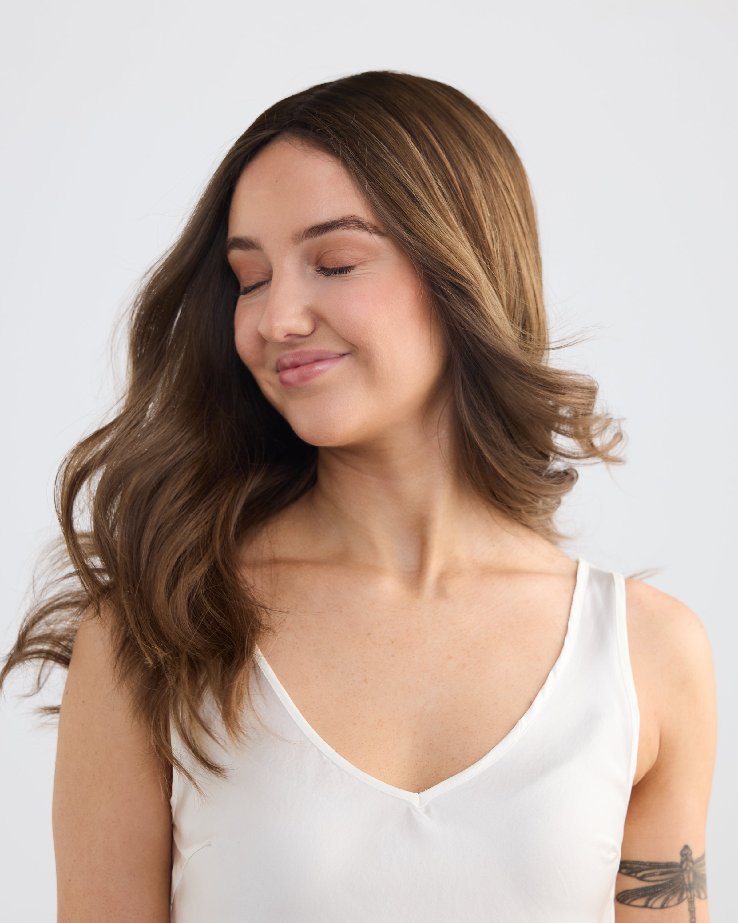 Mocha Brunette // Lusta Silk Topper