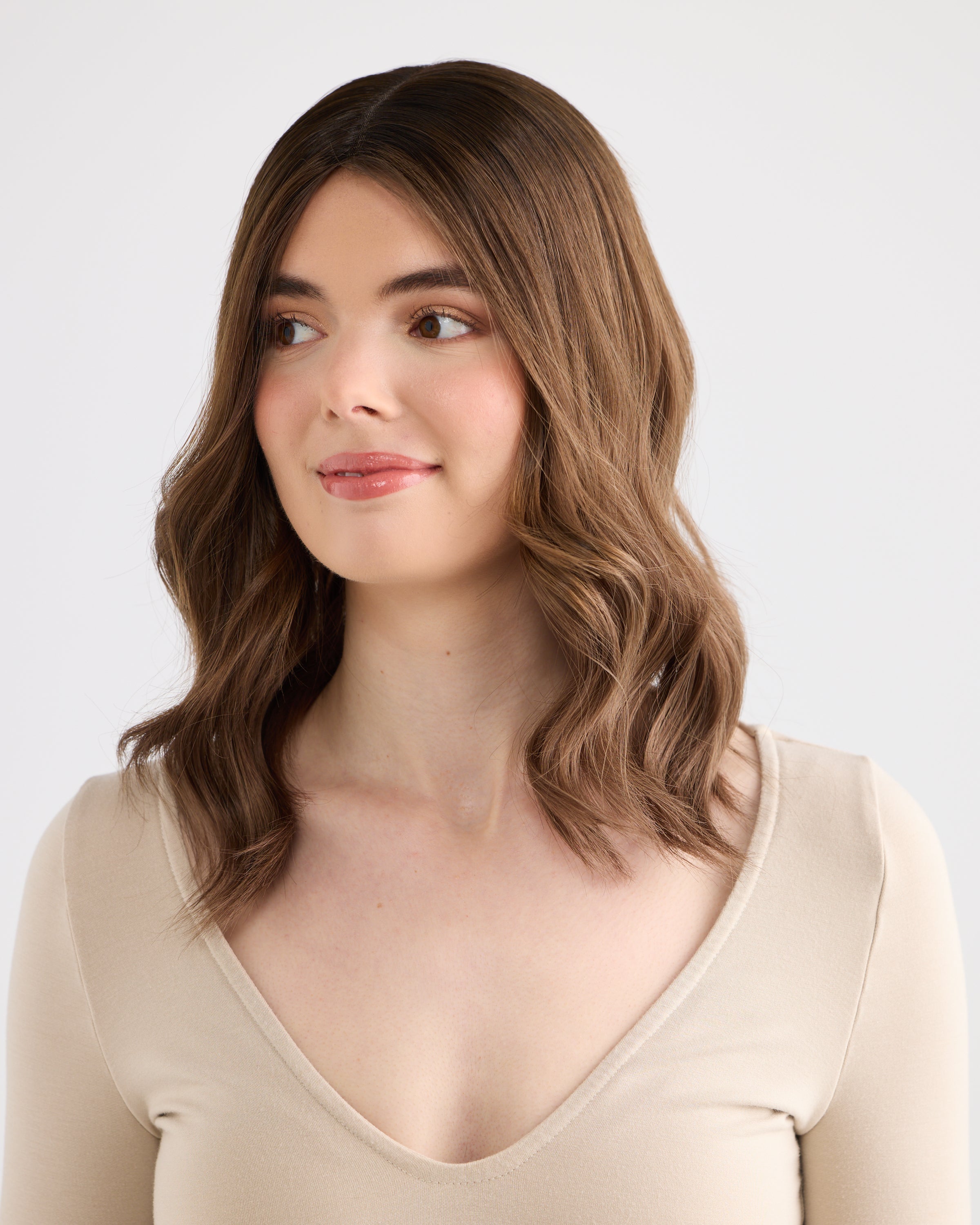 Mocha Latte // Illusion Lace Topper