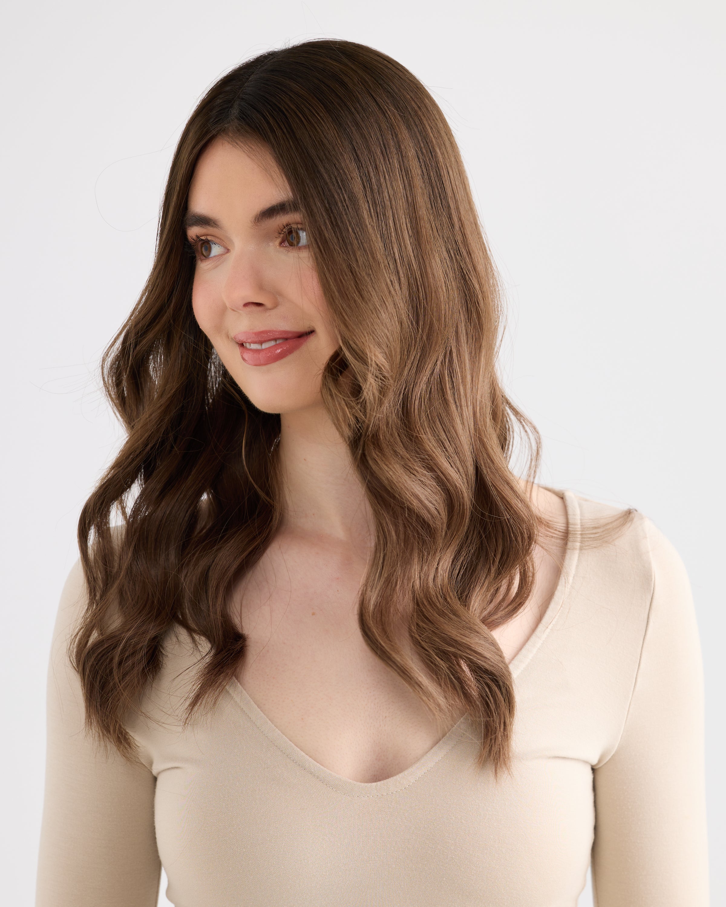 Mocha Latte // Illusion Lace Topper