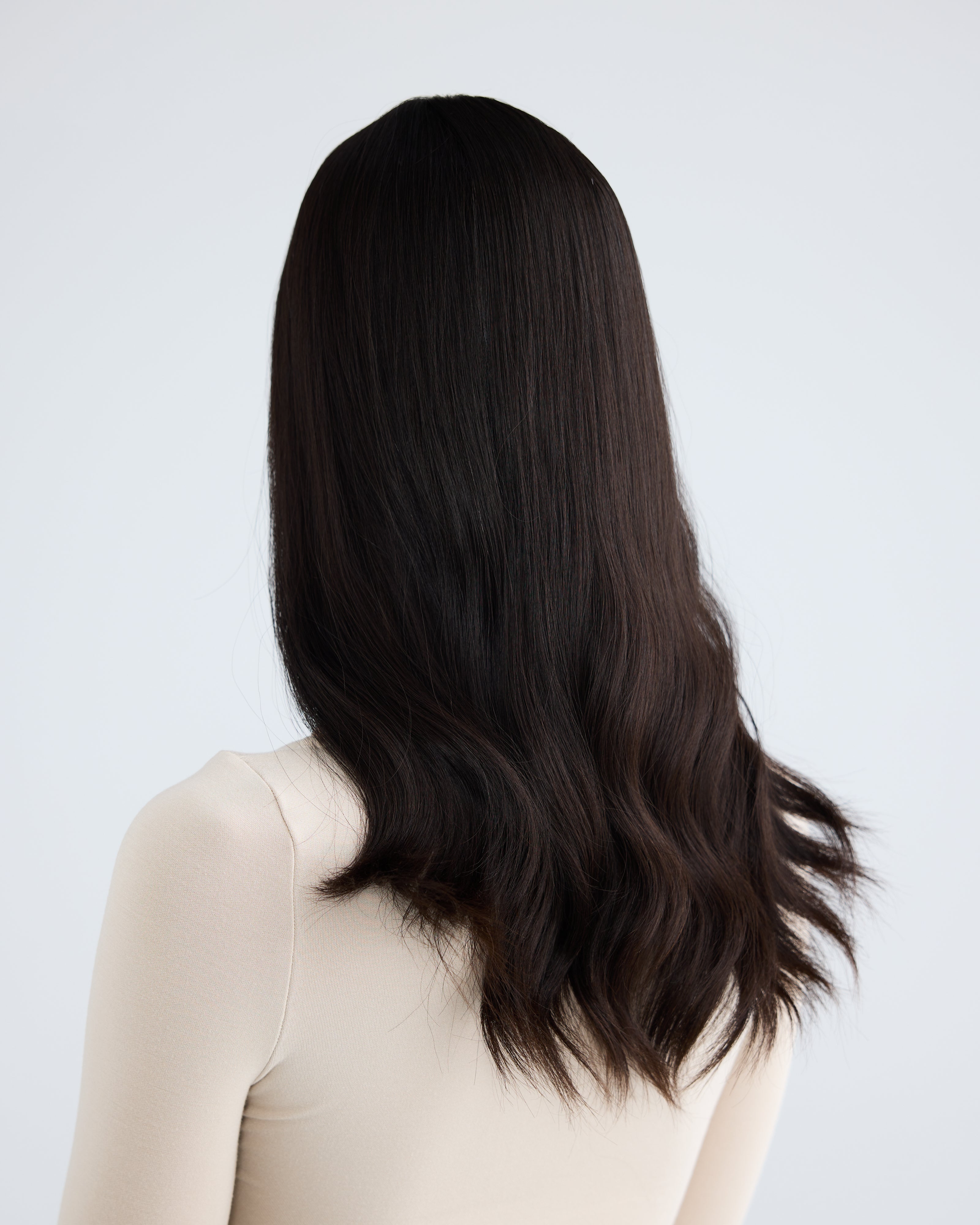 Natural Black // Silk Topper