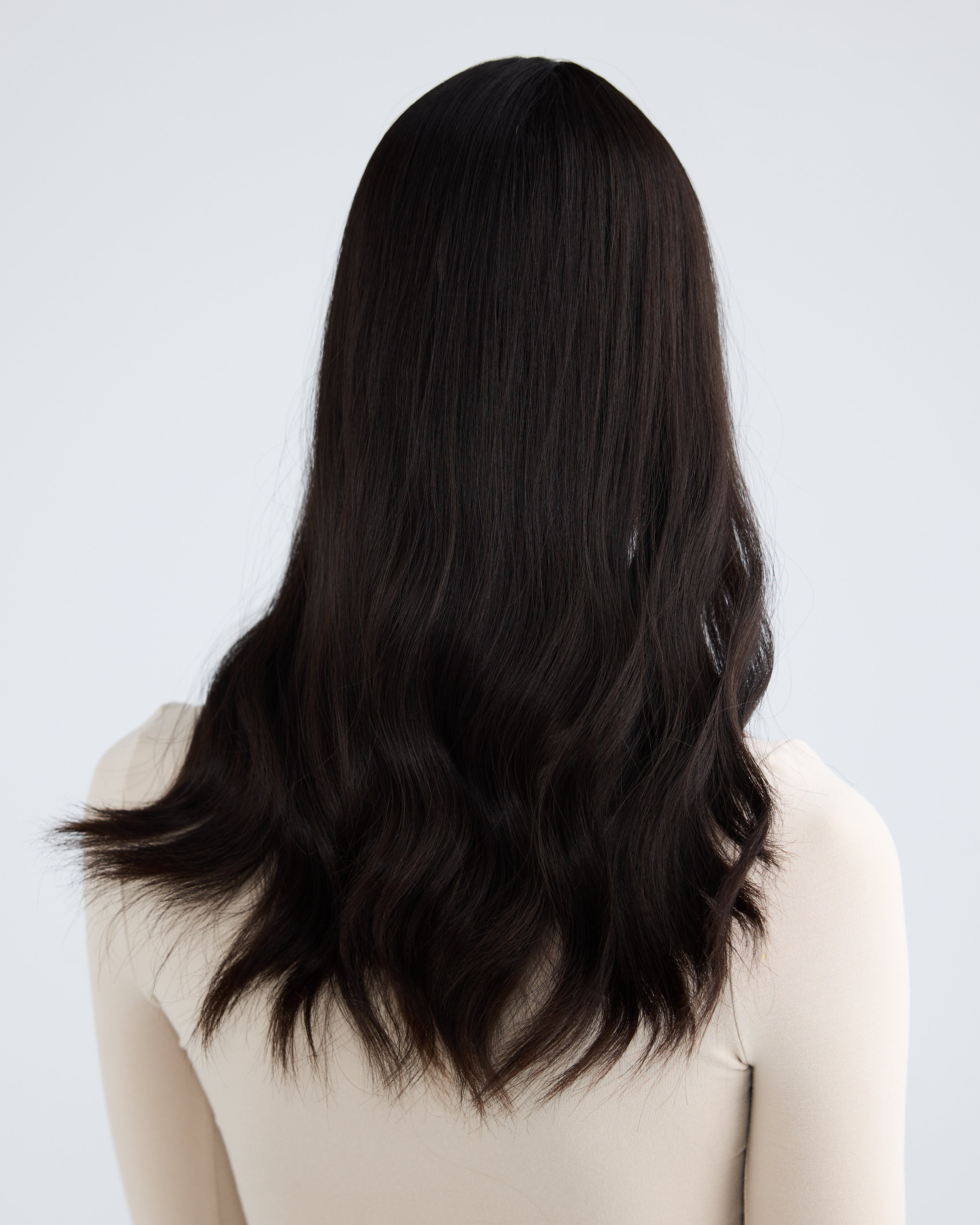 Natural Black // Silk Topper
